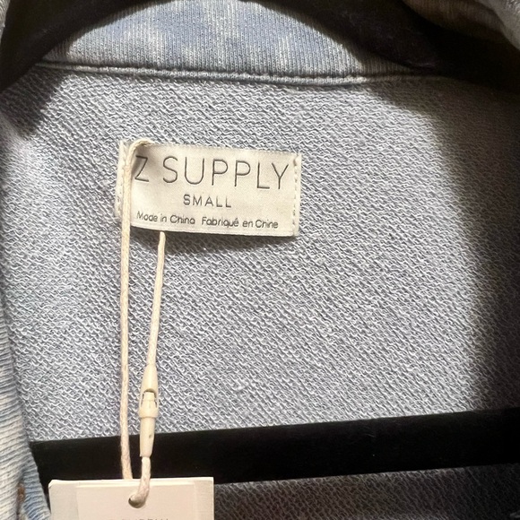 Z Supply oversized denim button up size small - Picture 2 of 4